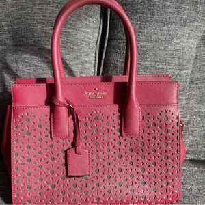 Kate Spade Burgundy Satchel